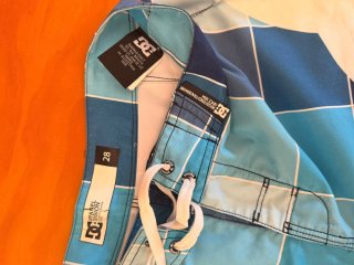 Bañador DC Shoes Cuadros Azul Talla M
