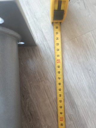 Patas de acero con ruedas (4 unidades)