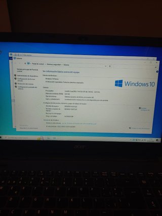 Portátil Acer i7 con SSD nuevo de 500 GB