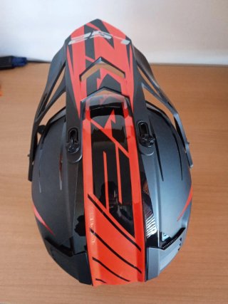 Casco LS2 Off Road MX437 Fast Evo Roar, talla S