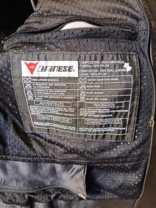 Conjunto Moto Dainese Honda Cuero