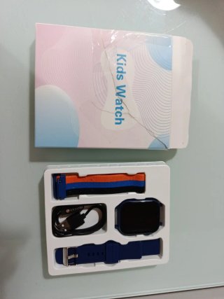 Reloj Inteligente Azul y Naranja