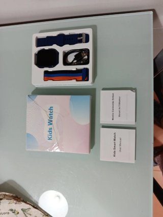 Reloj Inteligente Azul y Naranja