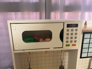 Cocinita de madera para jugar