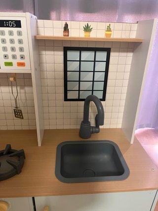 Cocinita de madera para jugar