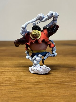Figura Luffy Gear 5 One Piece 75mm pintada