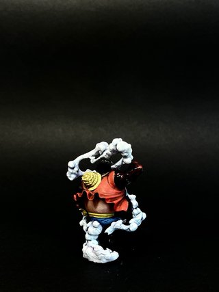 Figura Luffy Gear 5 One Piece 75mm pintada