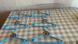 Perchas infantiles Looney Tunes (Set de 6)