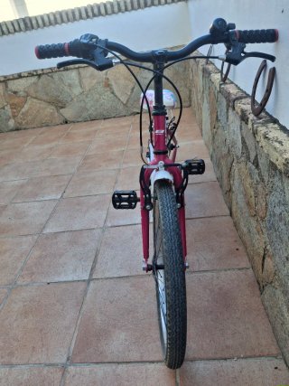 Bicicleta infantile rosa 20