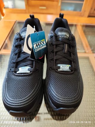 Zapatillas Skechers Work Max Cushioning Negras