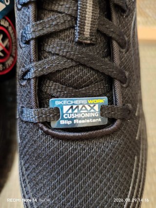 Zapatillas Skechers Work Max Cushioning Negras