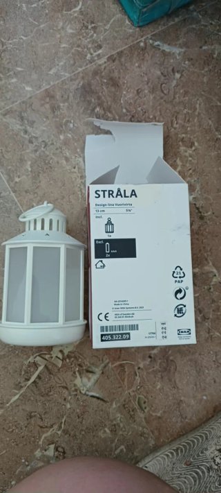 Lámpara Velas LED IKEA STRÅLA