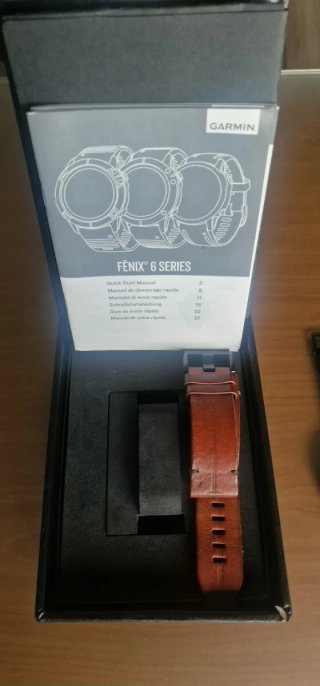 Garmin Fenix 6X Sapphire Negro