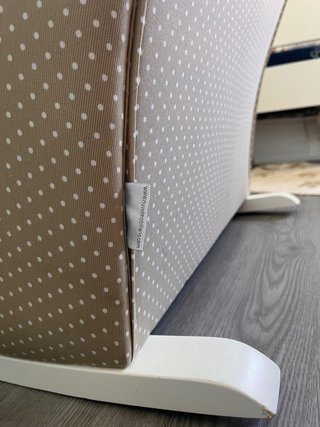 Sillón de lactancia estampado Orejero/mecedora