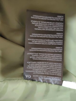 Chaqueta Cortavientos Híbrida C&A Verde XXL