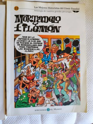 Lote comics Mortadelo y Filemón