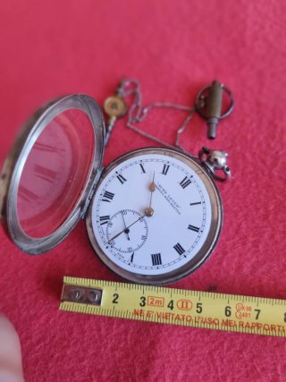Reloj de bolsillo plata H Samuel