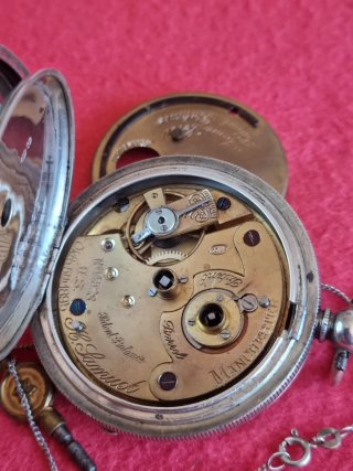 Reloj de bolsillo plata H Samuel