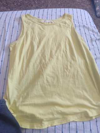 Conjunto 2 Camisetas Tirantes Mostaza y Amarillo