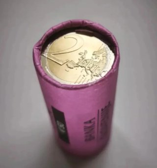 Rollo monedas 2€ Eslovenia 2025 Miki Muster