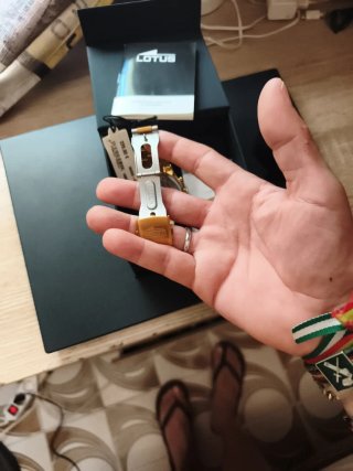Reloj Lotus Acero Chapado Oro 18k full set