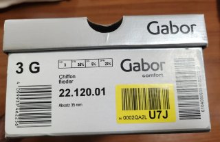 Scarpe Gabor donna viola Tg 36 con tacco