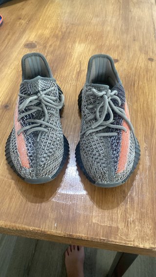 Adidas Yeezy Boost 350 V2 Gris Naranja
