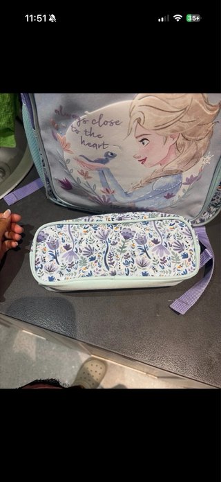 Mochila y estuche Frozen