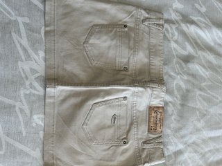 Minifalda beige