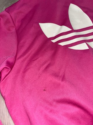 Chaqueta Adidas originals rosa big logo y2k 00s
