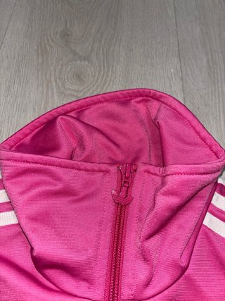Chaqueta Adidas originals rosa big logo y2k 00s