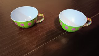 Juego de té infantil con bandeja