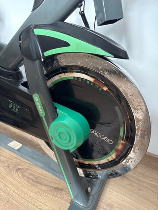 Bicicleta Estática Cecotec Gris/Verde