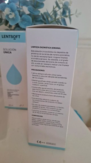 Pack 2 Solución Única Lentsoft 360ml - lentillas