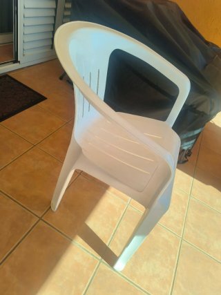 Juego de 4 sillas de terraza