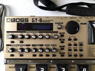 Pedalera Guitarra Boss GT-6