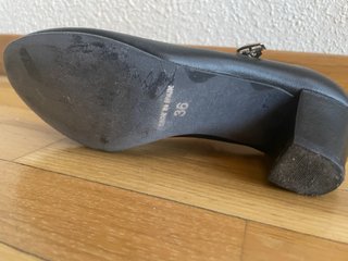 Zapatos de Flamenco Negros Tacon