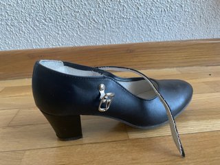 Zapatos de Flamenco Negros Tacon