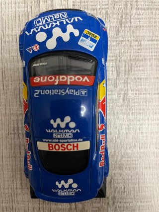 Coche Scalextric Audi TT azul Vodafone