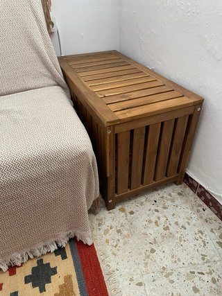 Baúl de madera 80x40x45