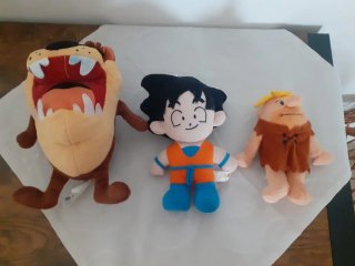 Lotto 3 peluche da collezione