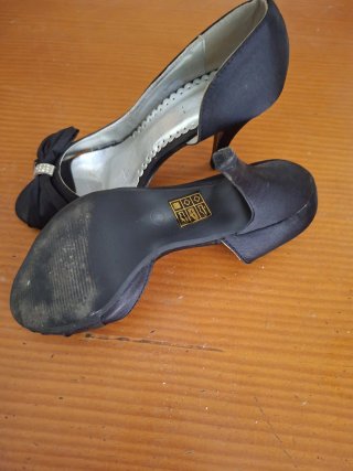 Zapatos de fiesta negros talla 36