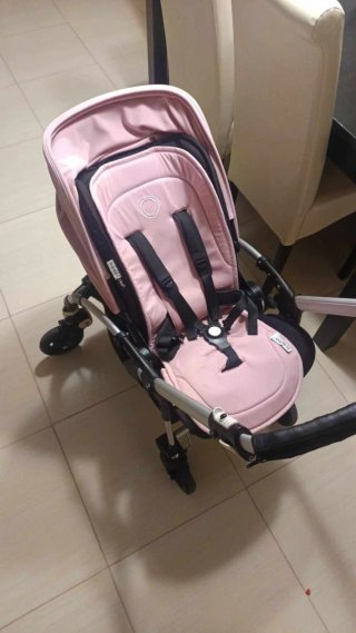 Sillita Bugaboo Bee 5 Rosa Casi Nueva