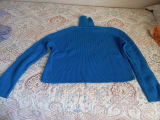 Jersey cuello alto Tommy Hilfiger azul T.M