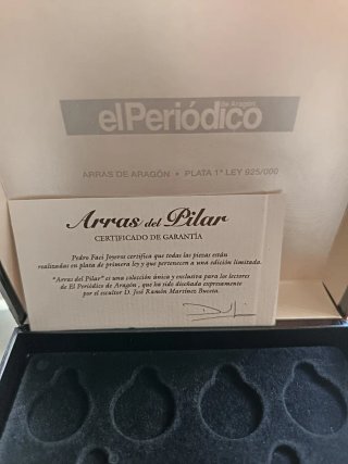 Colección Arras del Pilar Plata