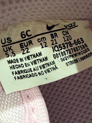 Zapatillas Nike bebé niña