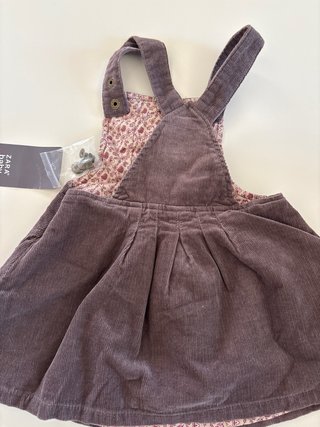 Peto marrón de pana Zara Baby