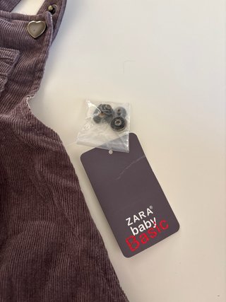 Peto marrón de pana Zara Baby