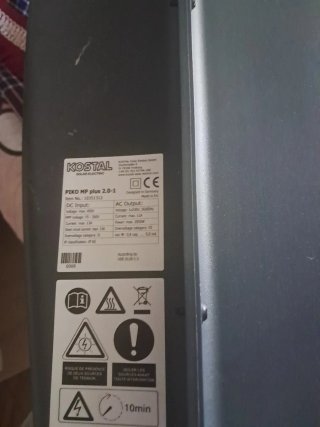 Inversor solar KOSTAL