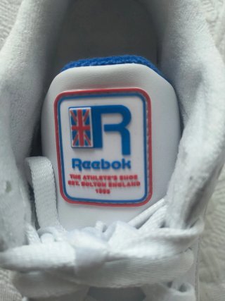 Zapatillas Reebok Classic Hombre Blancas y Azules